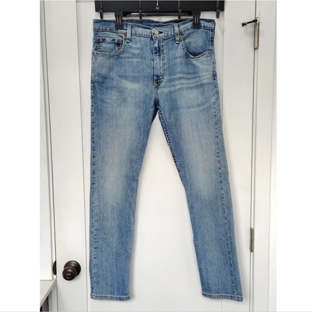 Levi's 512 Slim Taper Fit Jeans - Light Wash - Men's W34 L32